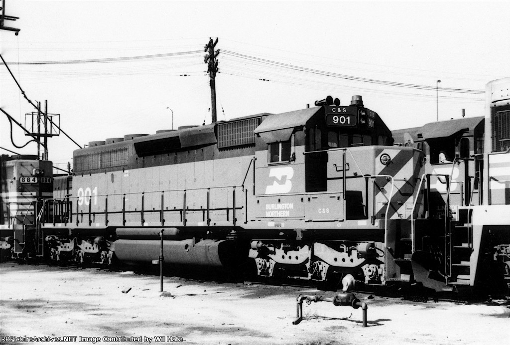 C&S SD40-2 901